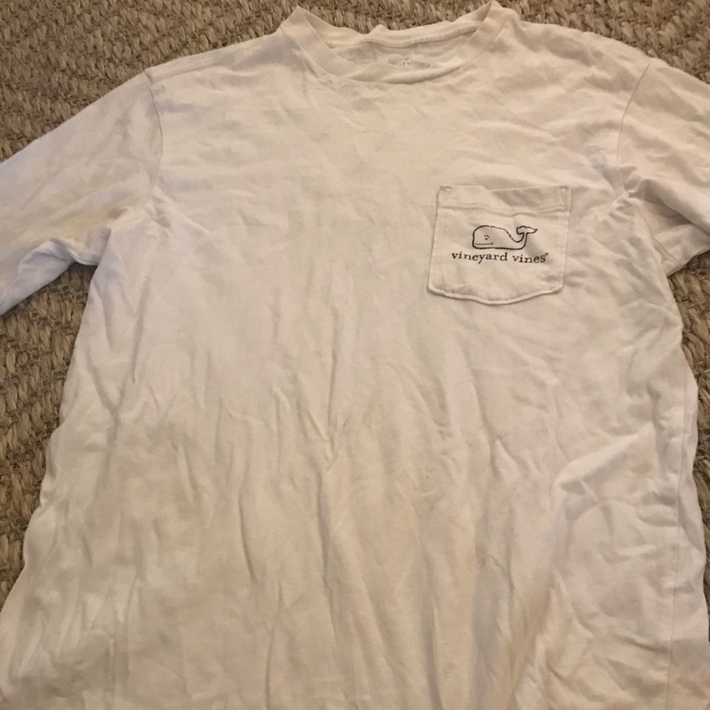 Long Sleeve Vineyard Vines Pocket Tee